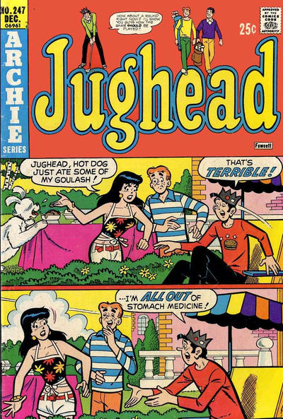 Cover for Jughead (Archie, 1965 series) #247