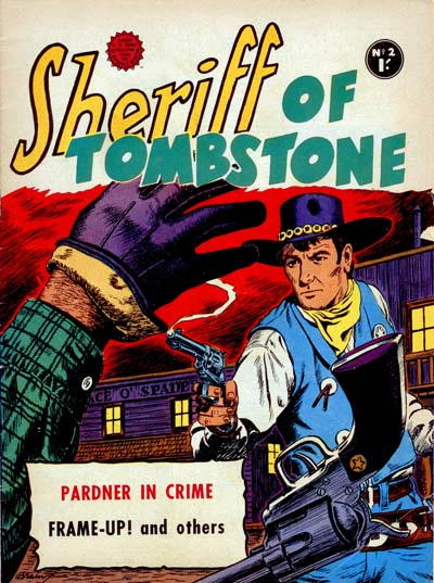 Cover for Sheriff of Tombstone (Horwitz, 1959 series) #2