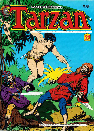 Cover for Edgar Rice Burroughs' Tarzan (K. G. Murray, 1980 series) #15