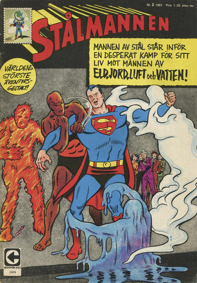 Cover for Stålmannen (Centerförlaget, 1949 series) #2/1967