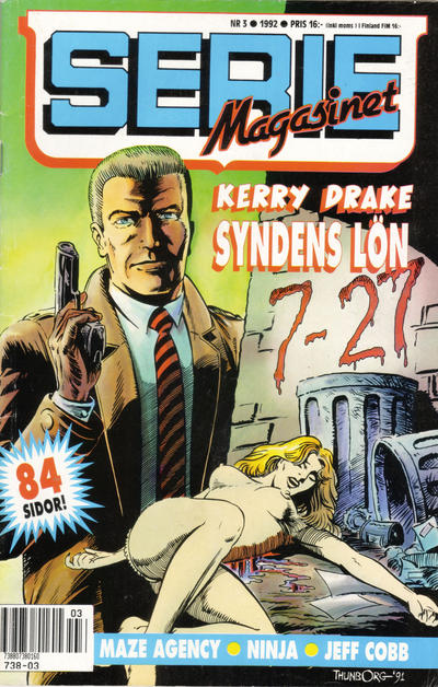 Cover for Seriemagasinet (Semic, 1970 series) #3/1992