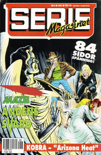 Cover for Seriemagasinet (Semic, 1970 series) #6/1992