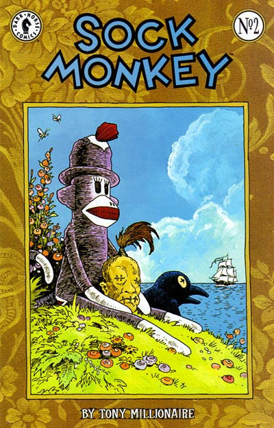 Cover for Sock Monkey (Dark Horse, 1998 series) #2