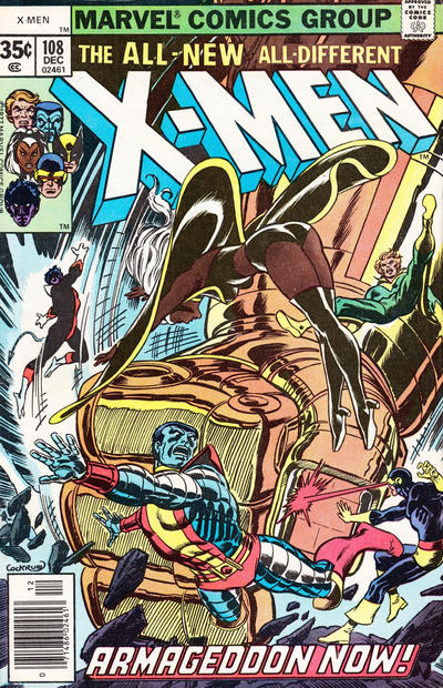 Cover for The X-Men (Marvel, 1963 series) #108