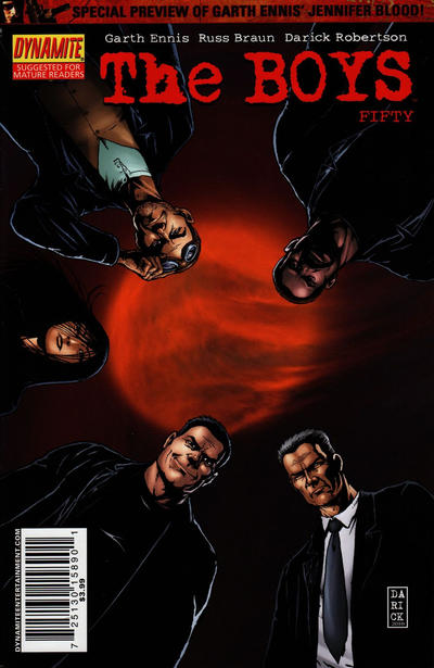 Cover for The Boys (Dynamite Entertainment, 2007 series) #50