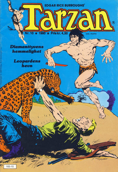 Cover for Tarzan (Atlantic Forlag, 1977 series) #10/1980