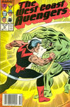 Cover Thumbnail for West Coast Avengers (1985 series) #25 [Newsstand]