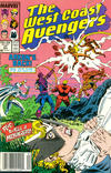Cover for West Coast Avengers (Marvel, 1985 series) #31 [Newsstand]