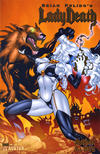 Cover Thumbnail for Brian Pulido's Lady Death: Abandon All Hope (2005 series) #3 [Gold Foil]