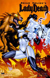 Cover Thumbnail for Brian Pulido's Lady Death: Abandon All Hope (2005 series) #3 [Platinum Foil]