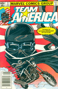 Cover Thumbnail for Team America (Marvel, 1982 series) #3 [Newsstand]