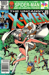 Cover Thumbnail for The Uncanny X-Men (Marvel, 1981 series) #152 [Newsstand]