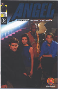 Cover Thumbnail for Angel (Dark Horse, 2001 series) #1 [Dynamic Forces Blue Foil]