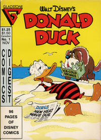 Cover Thumbnail for Donald Duck Comics Digest (Gladstone, 1986 series) #1 [Direct]