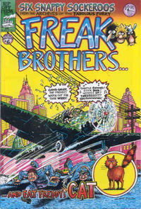 Cover Thumbnail for The Fabulous Furry Freak Brothers (Rip Off Press, 1971 series) #6 [2.95 USD 6th Printing]