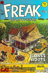 Cover for The Fabulous Furry Freak Brothers (Rip Off Press, 1971 series) #5 [2.95 USD 8th Printing]