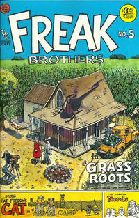 Cover Thumbnail for The Fabulous Furry Freak Brothers (Rip Off Press, 1971 series) #5 [3.95 USD 10th Printing]