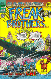 Cover Thumbnail for The Fabulous Furry Freak Brothers (Rip Off Press, 1971 series) #6 [3.95 USD 8th Printing]