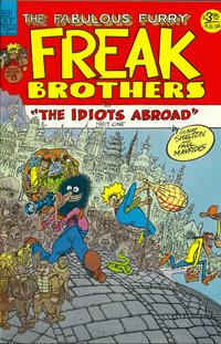 Cover for The Fabulous Furry Freak Brothers (Rip Off Press, 1971 series) #8 [3.95 USD 6th Printing A]