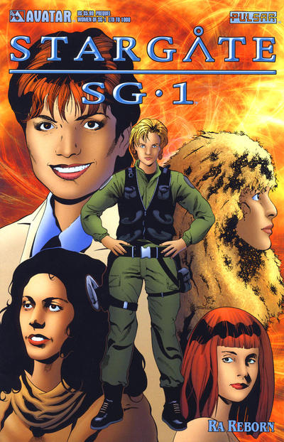 Cover for Stargate SG-1: Ra Reborn Prequel (Avatar Press, 2004 series) #1 [Women of SG-1]