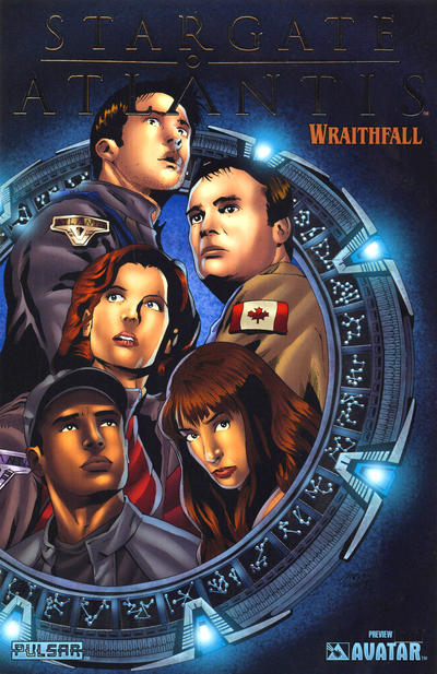 Cover for Stargate Atlantis: Wraithfall (Avatar Press, 2005 series) #Preview [Platinum Foil]
