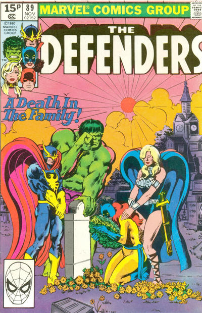 Cover for The Defenders (Marvel, 1972 series) #89 [British]