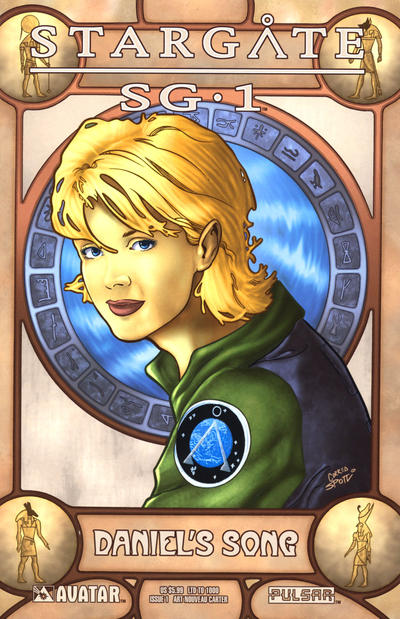 Cover for Stargate SG-1: Daniel's Song (Avatar Press, 2005 series) #1 [Art Nouveau Carter]