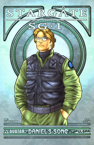 Cover for Stargate SG-1: Daniel's Song (Avatar Press, 2005 series) #1 [Art Nouveau Jackson]