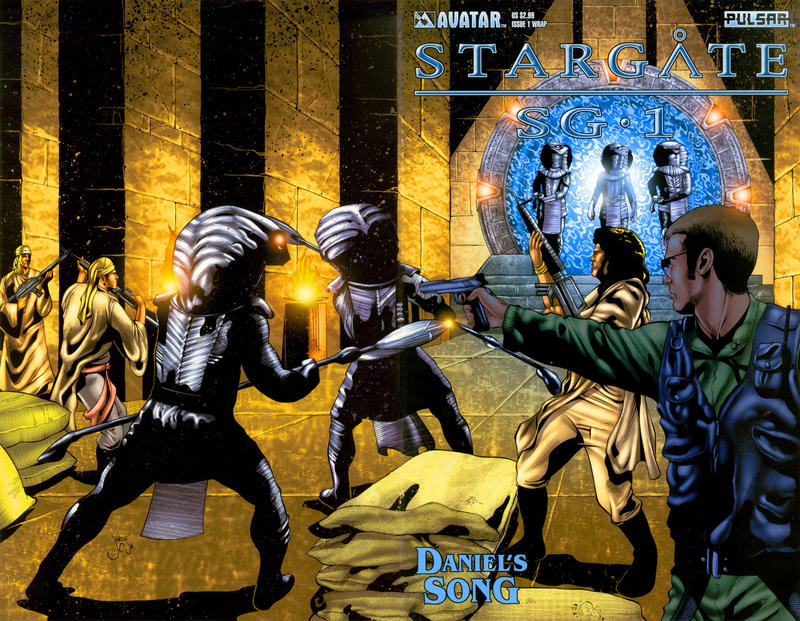 Cover for Stargate SG-1: Daniel's Song (Avatar Press, 2005 series) #1 [Wrap]