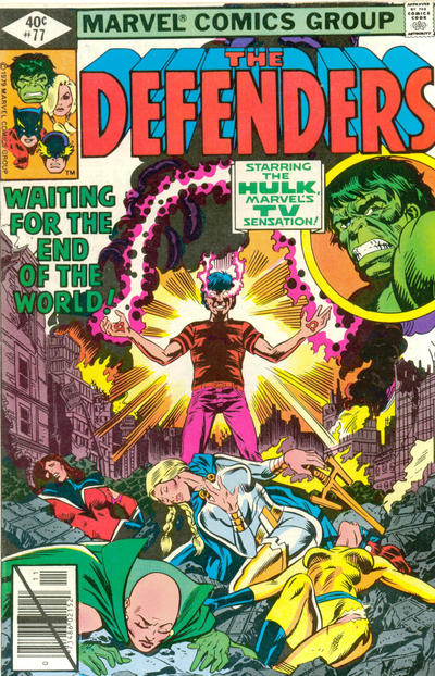 Cover for The Defenders (Marvel, 1972 series) #77 [Direct]