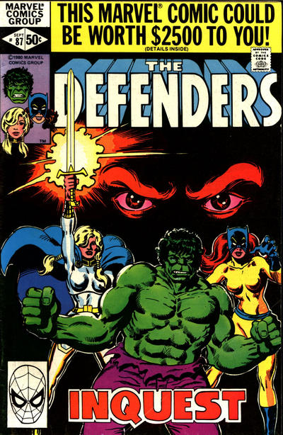 Cover for The Defenders (Marvel, 1972 series) #87 [Direct]
