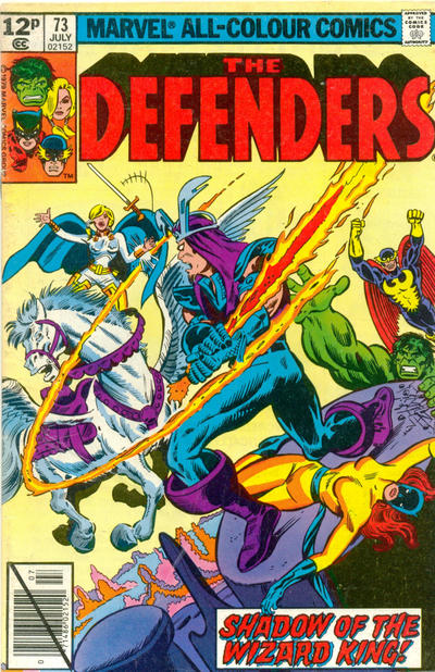 Cover for The Defenders (Marvel, 1972 series) #73 [British]