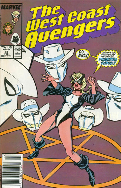 Cover for West Coast Avengers (Marvel, 1985 series) #41 [Newsstand]