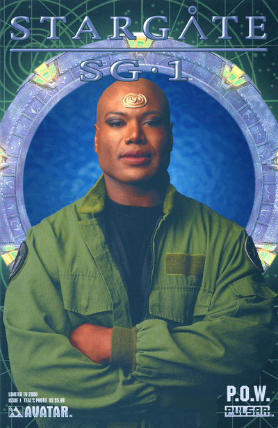 Cover for Stargate SG-1 POW (Avatar Press, 2004 series) #1 [Teal'c Photo]
