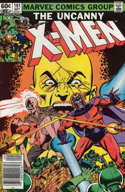 Cover for The Uncanny X-Men (Marvel, 1981 series) #161 [Newsstand]