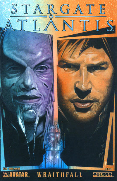 Cover for Stargate Atlantis: Wraithfall (Avatar Press, 2005 series) #1 [Drake Painted]