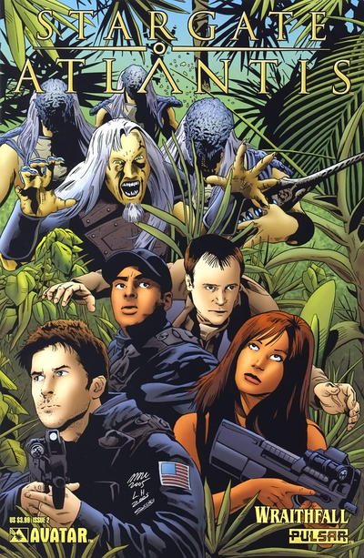 Cover for Stargate Atlantis: Wraithfall (Avatar Press, 2005 series) #2