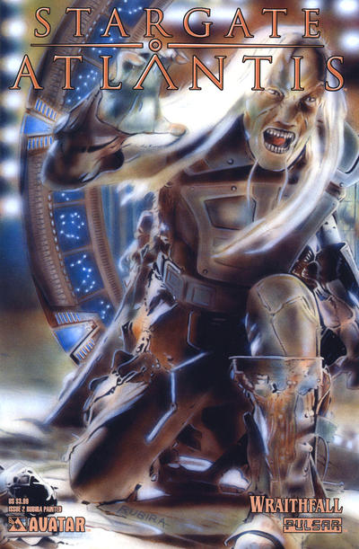Cover for Stargate Atlantis: Wraithfall (Avatar Press, 2005 series) #2 [Rubira Painted]
