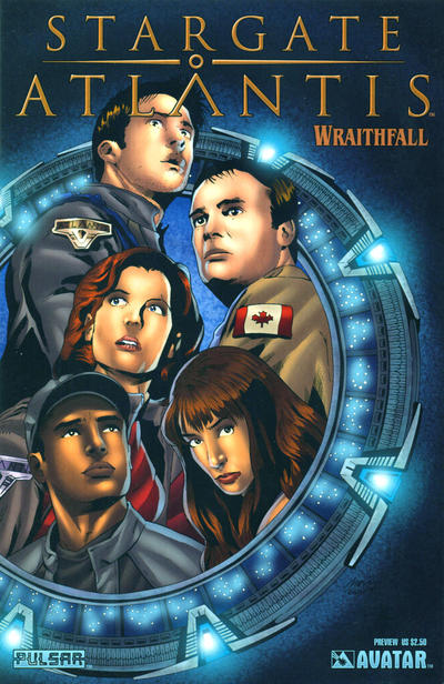 Cover for Stargate Atlantis: Wraithfall (Avatar Press, 2005 series) #Preview