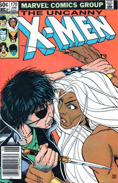 Cover for The Uncanny X-Men (Marvel, 1981 series) #170 [Newsstand]