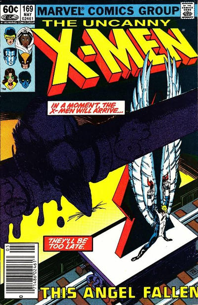 Cover for The Uncanny X-Men (Marvel, 1981 series) #169 [Newsstand]