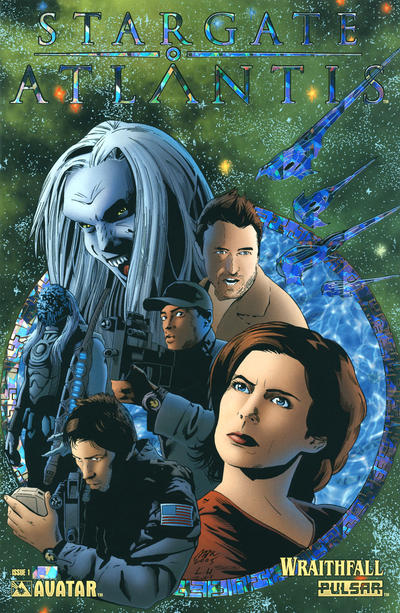Cover for Stargate Atlantis: Wraithfall (Avatar Press, 2005 series) #1 [Prism Foil]