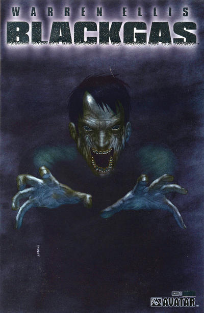 Cover for Warren Ellis Blackgas (Avatar Press, 2006 series) #1 [Platinum Foil]