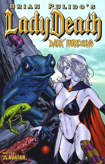 Cover for Brian Pulido's Lady Death: Dark Horizons (Avatar Press, 2006 series) [Martin]