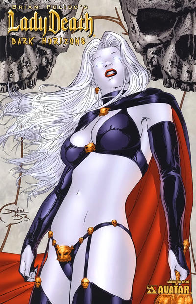 Cover for Brian Pulido's Lady Death: Dark Horizons (Avatar Press, 2006 series) [Mythic]
