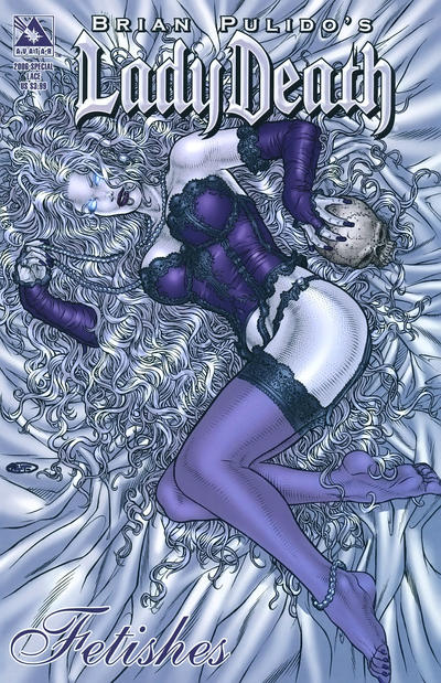 Cover for Brian Pulido's Lady Death: 2006 Fetishes Special (Avatar Press, 2006 series) [Lace]