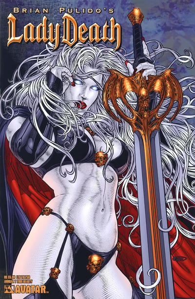 Cover for Brian Pulido's Lady Death: Annual (Avatar Press, 2006 series) #1 [True Beauty]