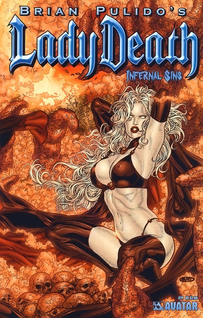 Cover for Brian Pulido's Lady Death: Infernal Sins (Avatar Press, 2006 series) [Ryp]
