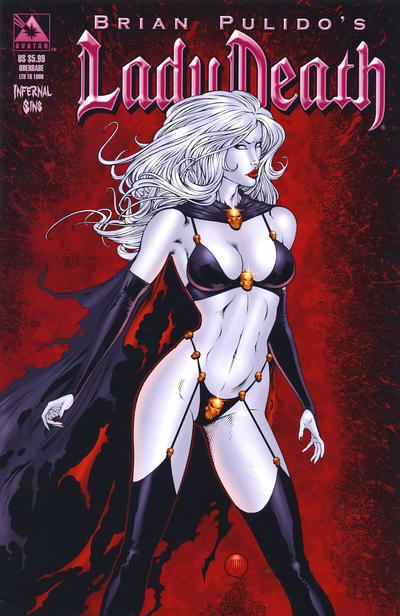 Cover for Brian Pulido's Lady Death: Infernal Sins (Avatar Press, 2006 series) [Uberbabe]
