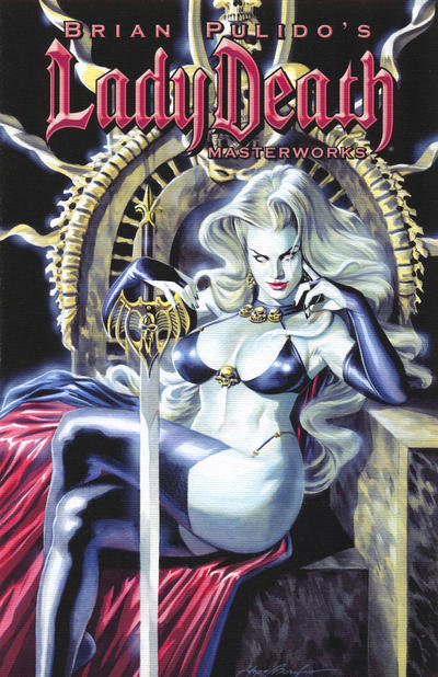 Cover for Brian Pulido's Lady Death: Masterworks (Avatar Press, 2007 series) [Canvas]